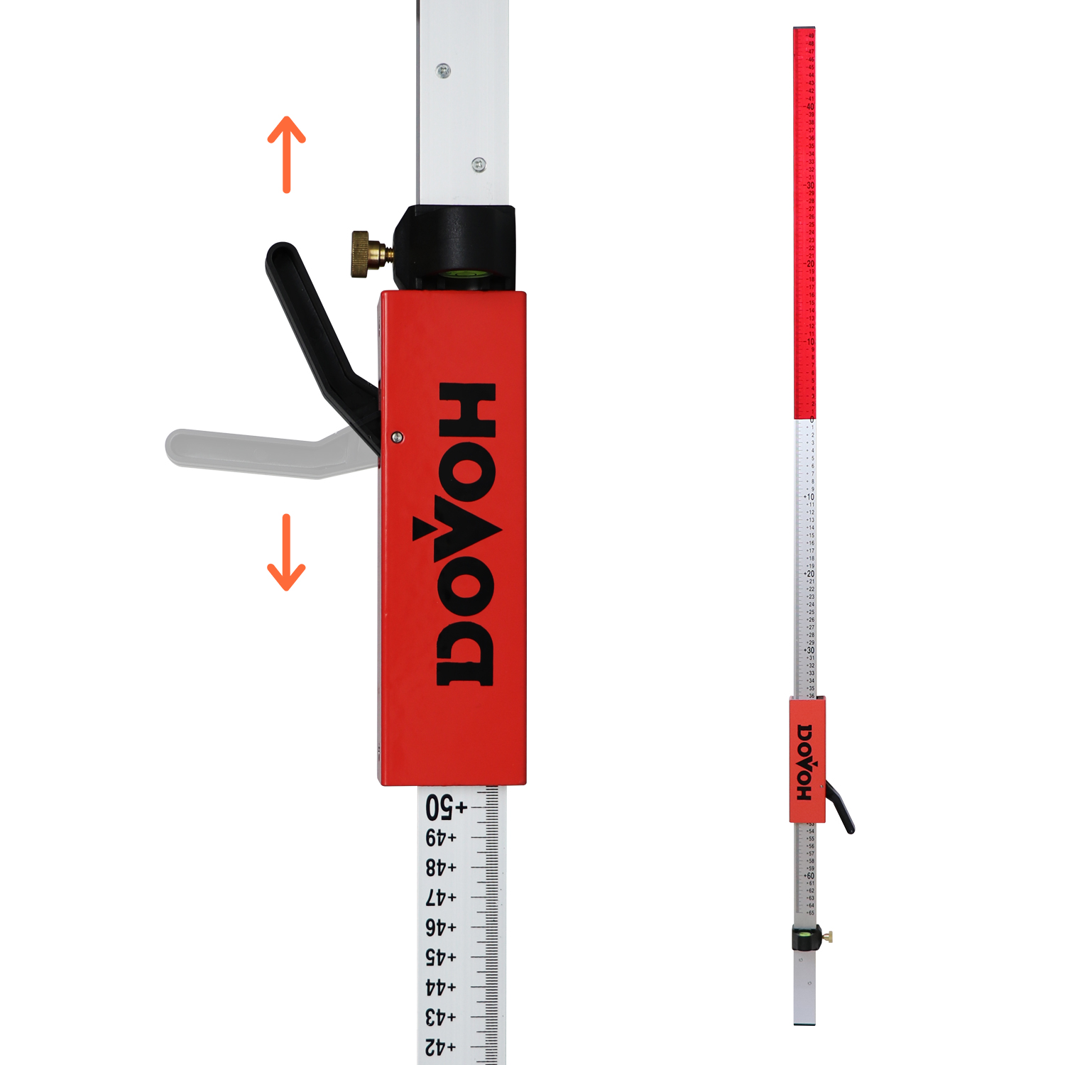 Industrial Laser Alignment Tool - DOVOH Grade Rod for Laser Level,