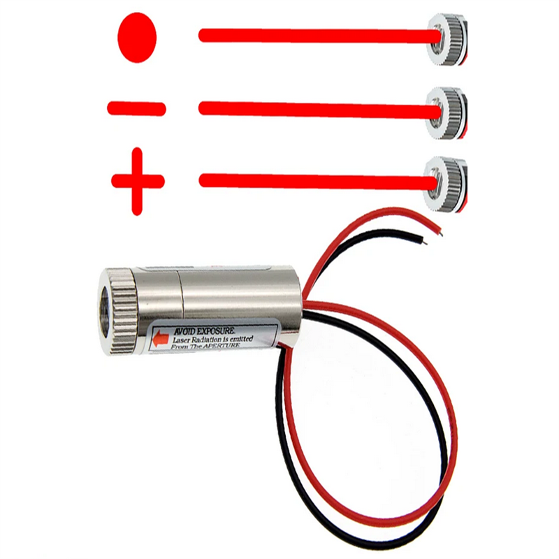 650nm 5mW Red Point / Line / C - Industrial Laser Line Module 评论和价格