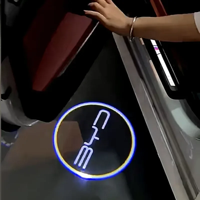 2PC For BYD Wireless Led Car D - Industrial Laser Projection 评论和价格