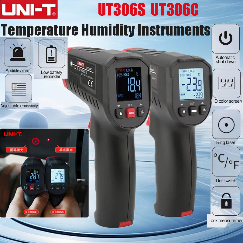 UNI-T UT306S UT306C Digital Th - Industrial Laser Sensor 评论和价格