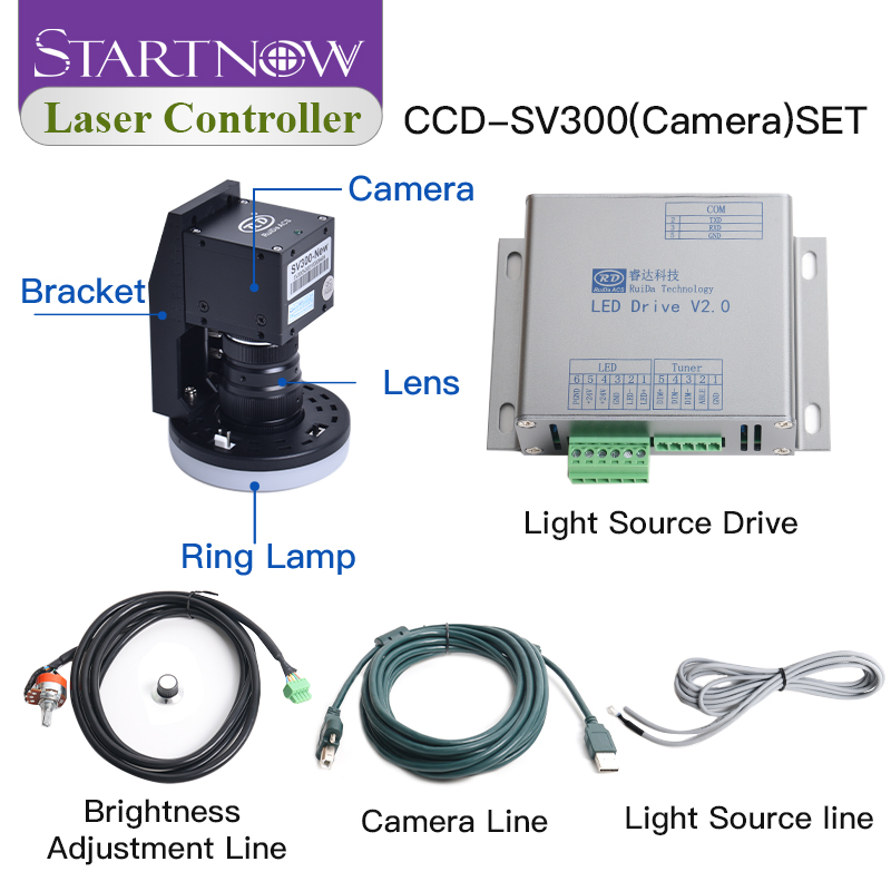 Startnow Ruida RDV6445G CCD Vi - Industrial Laser Sensor 评论和价格
