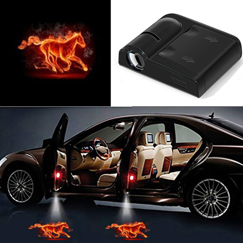 1pcs Car Door Logo Light Welco - Industrial Laser Projection 评论和价格