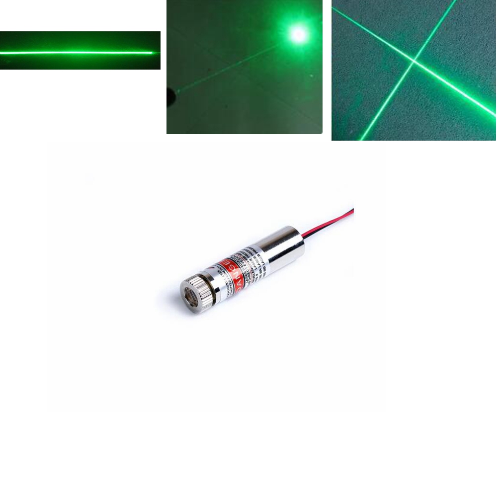 Adjustable focus 520nm 130MW G - Industrial Laser Line Module 评论和价格