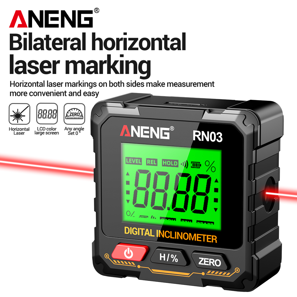 Magnetic Digital Angle Finder  - Industrial Laser Alignment Tool 评论和价格