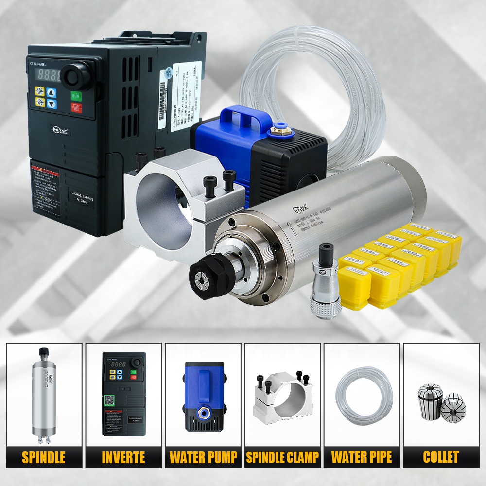220V ER20 2.2kw 80mm Water Coo - Cnc Spindle Motor 评论和价格