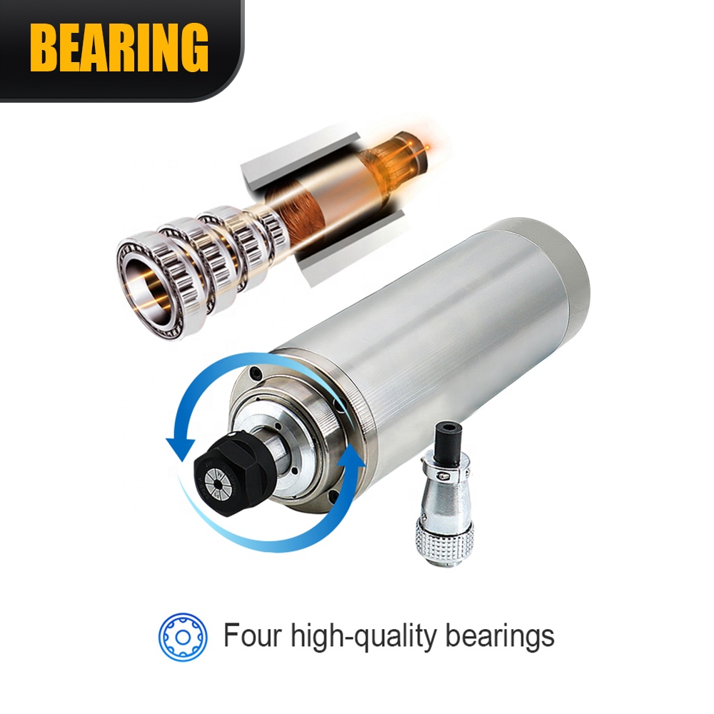 220V ER20 2.2kw 80mm Water Coo - Cnc Spindle Motor 评论和价格