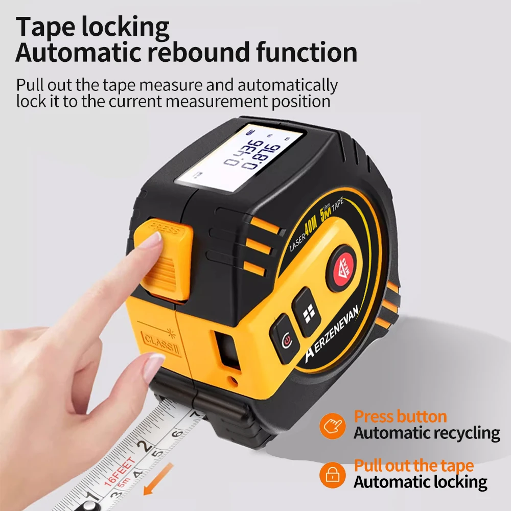 80m Laser Tape Measure Tape Me - Industrial Laser Sensor 评论和价格