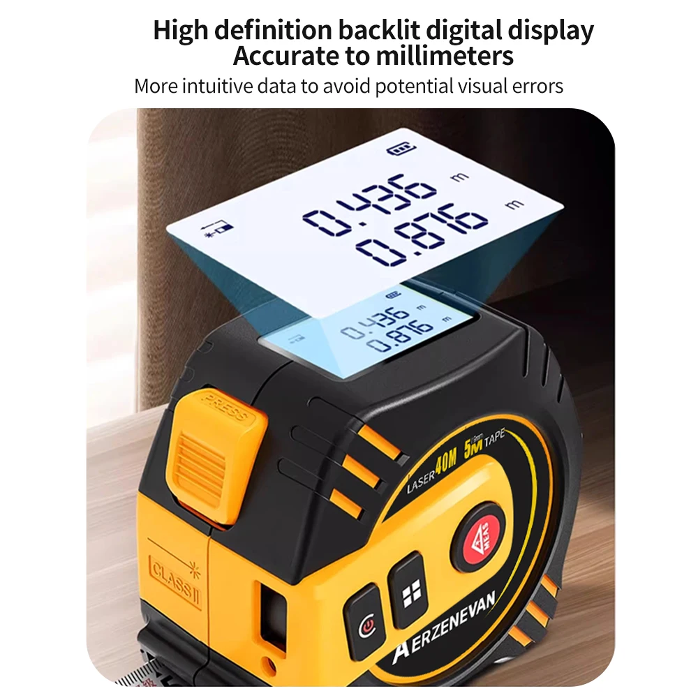 80m Laser Tape Measure Tape Me - Industrial Laser Sensor 评论和价格