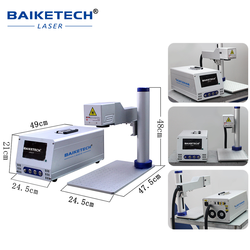 High-Speed 20W/30W Fiber Laser - Industrial Laser Marking Machine 评论和价格