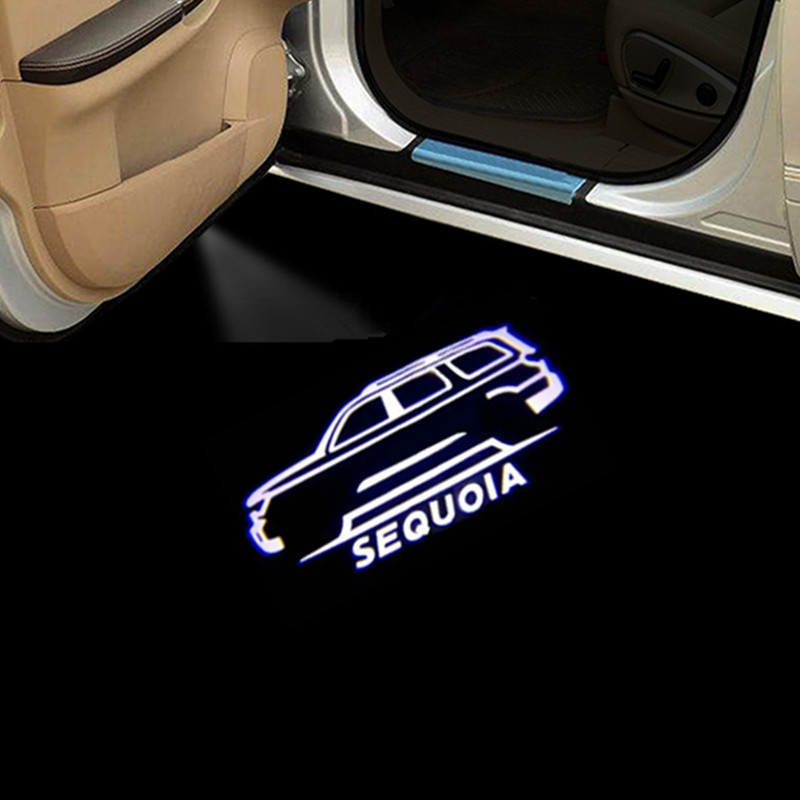 2Pcs HD Car Door Welcome Light - Industrial Laser Projection 评论和价格