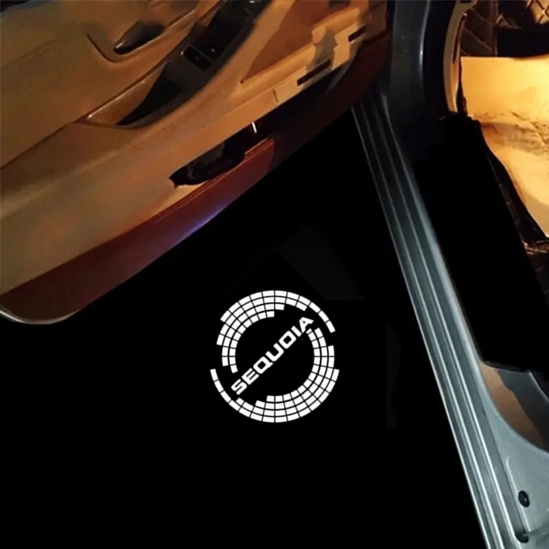 2Pcs HD Car Door Welcome Light - Industrial Laser Projection 评论和价格