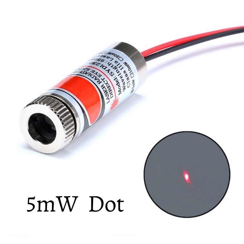 650nm 5mW Red Point / Line / C - Industrial Laser Line Module 评论和价格