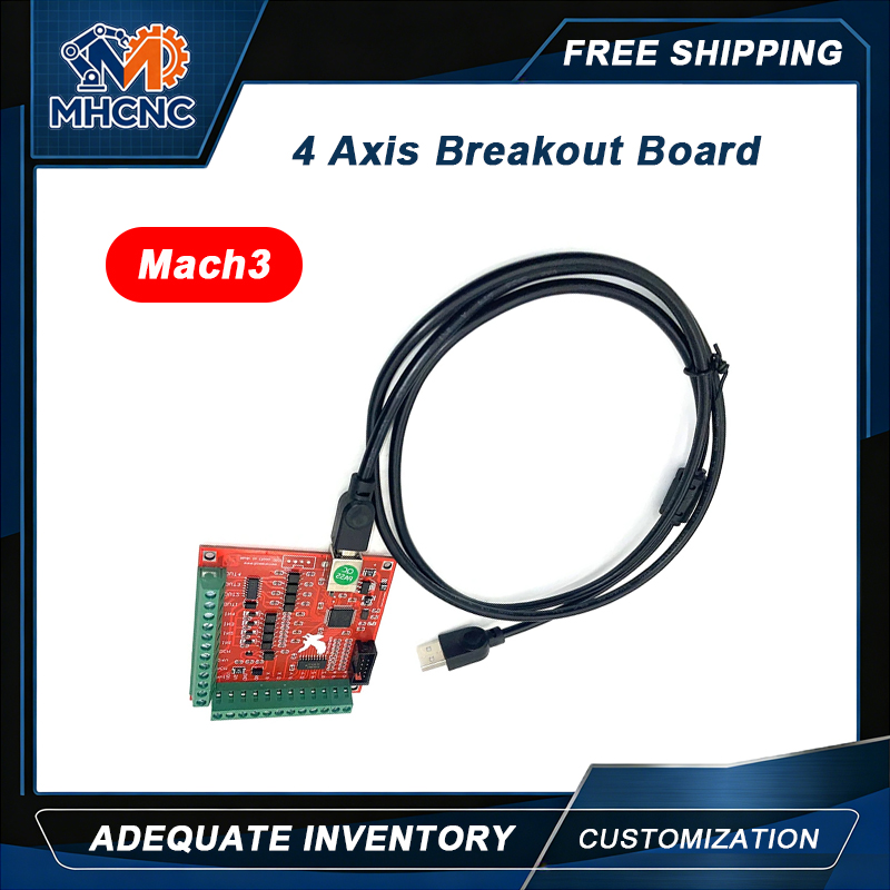 MHCNC USB Mach3 4 Axis Breakou - Breakout Board Mach3 评论和价格