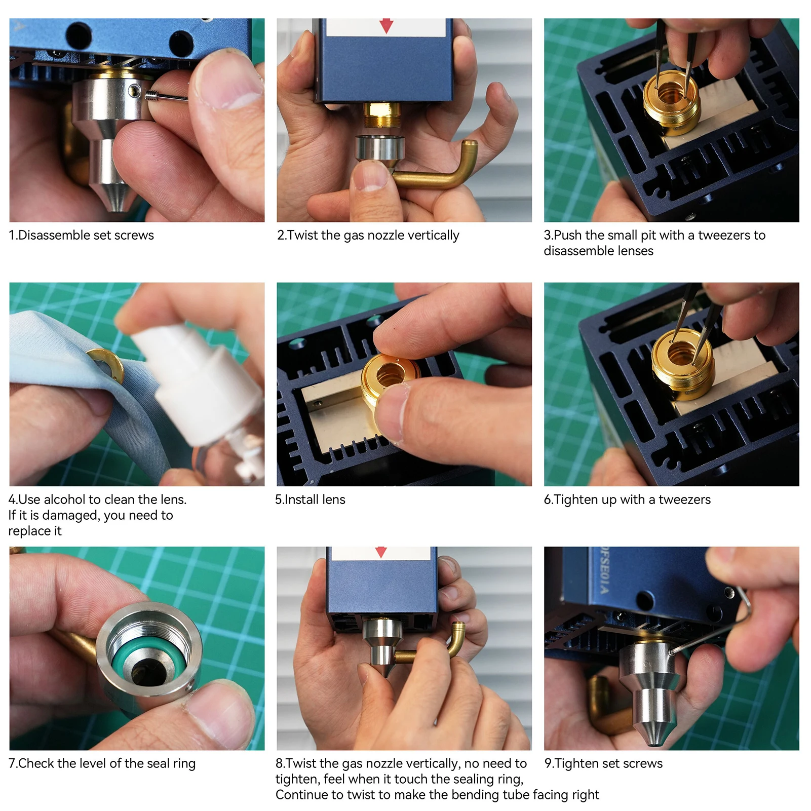 SCULPFUN 6pcs Laser Lens for S - Honeycomb Laser Bed 评论和价格