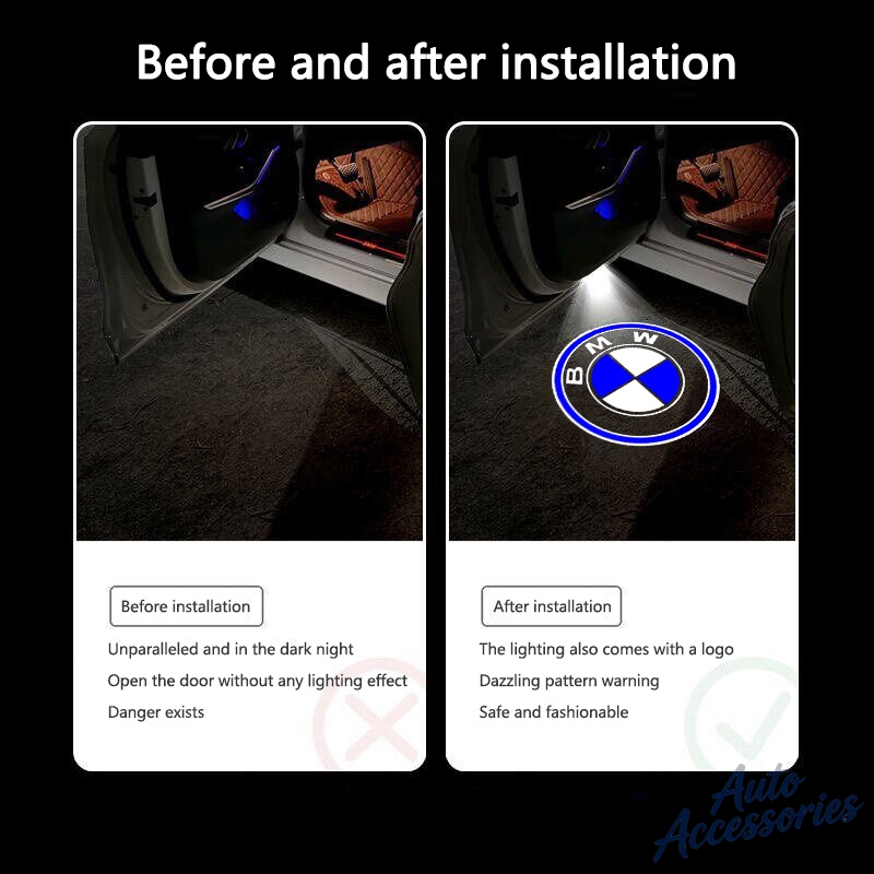 2Pcs Car Door Welcome LED Proj - Industrial Laser Projection 评论和价格