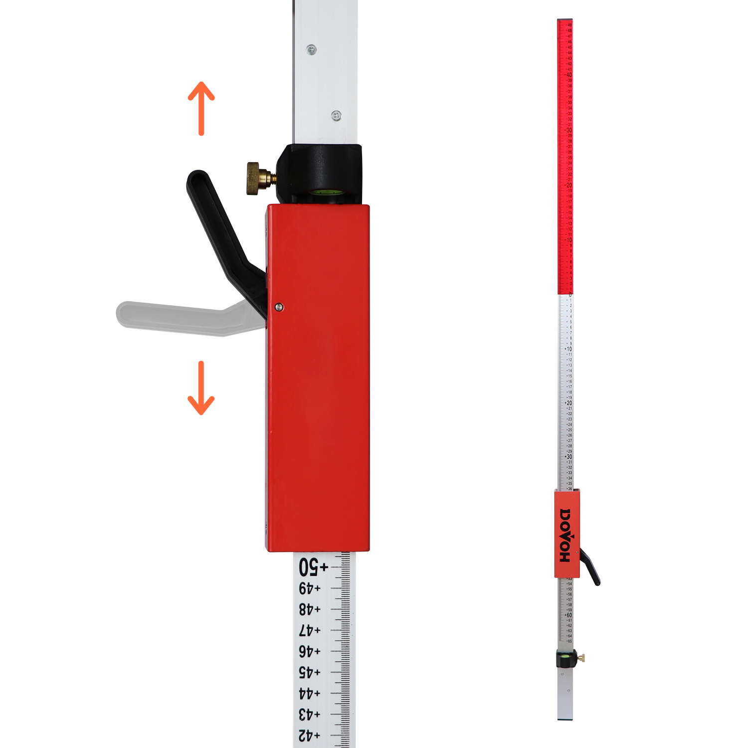DOVOH Grade Rod for Laser Leve - Industrial Laser Alignment Tool 评论和价格