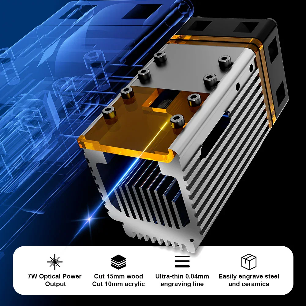 NEJE 7W Diode Laser Engraver C - Laser Beam Expander 评论和价格