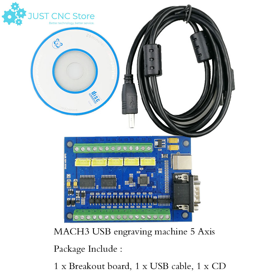 MACH3 USB CNC Driver breakout  - Breakout Board Mach3 评论和价格