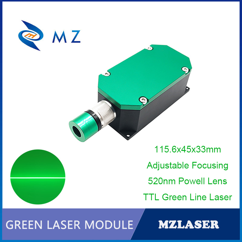 TTL PWM Green Line Laser Diode - Industrial Laser Line Module 评论和价格