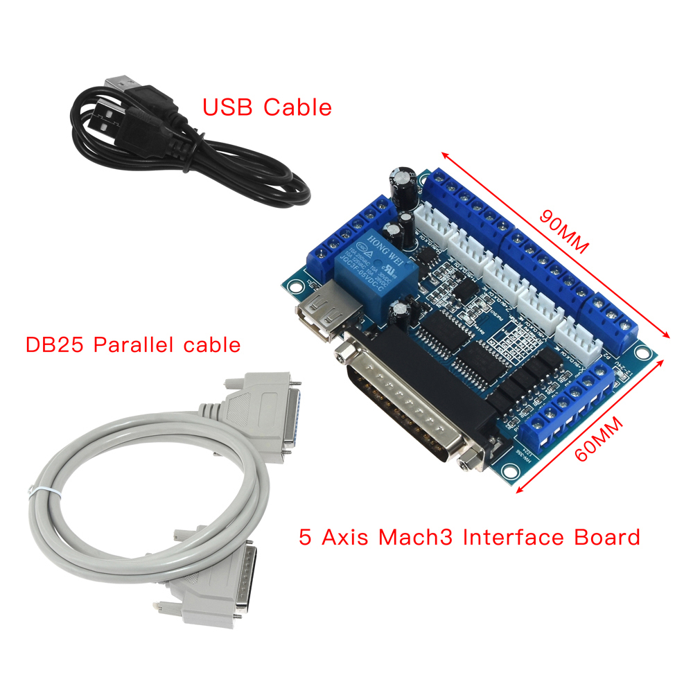 5 Axis CNC MACH3 Breakout Boar - Breakout Board Mach3 评论和价格