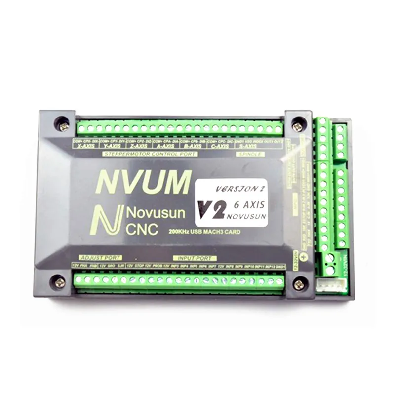 NVUM 4 Axis Mach3 USB Card 300 - Breakout Board Mach3 评论和价格