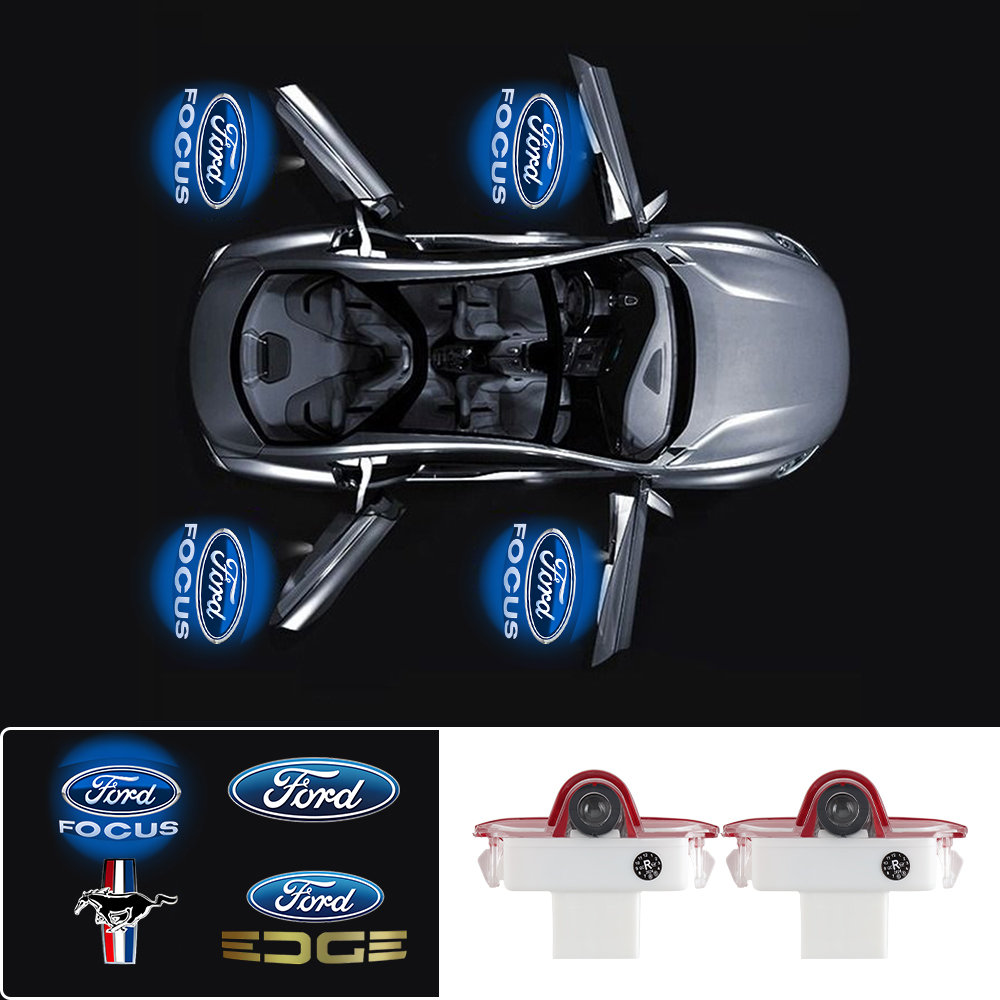 2pcs LED Car Logo Door Welcome - Industrial Laser Projection 评论和价格