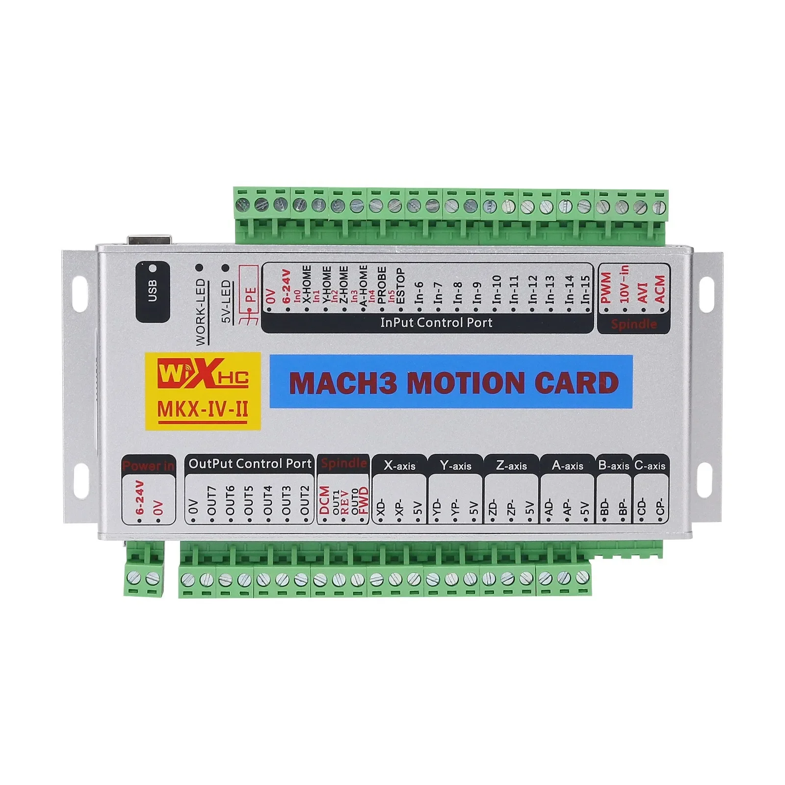 MK4-IV Mach3 Motion Card 4-sAx - Breakout Board Mach3 评论和价格